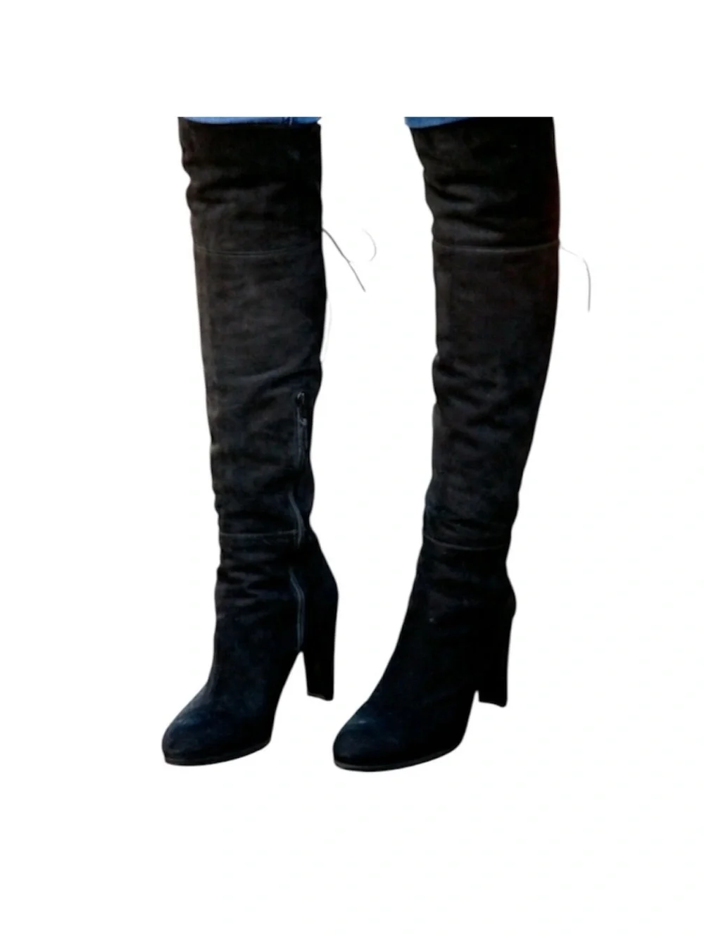 Stuart Weitzman Lace me up suede boots RETAIL 850